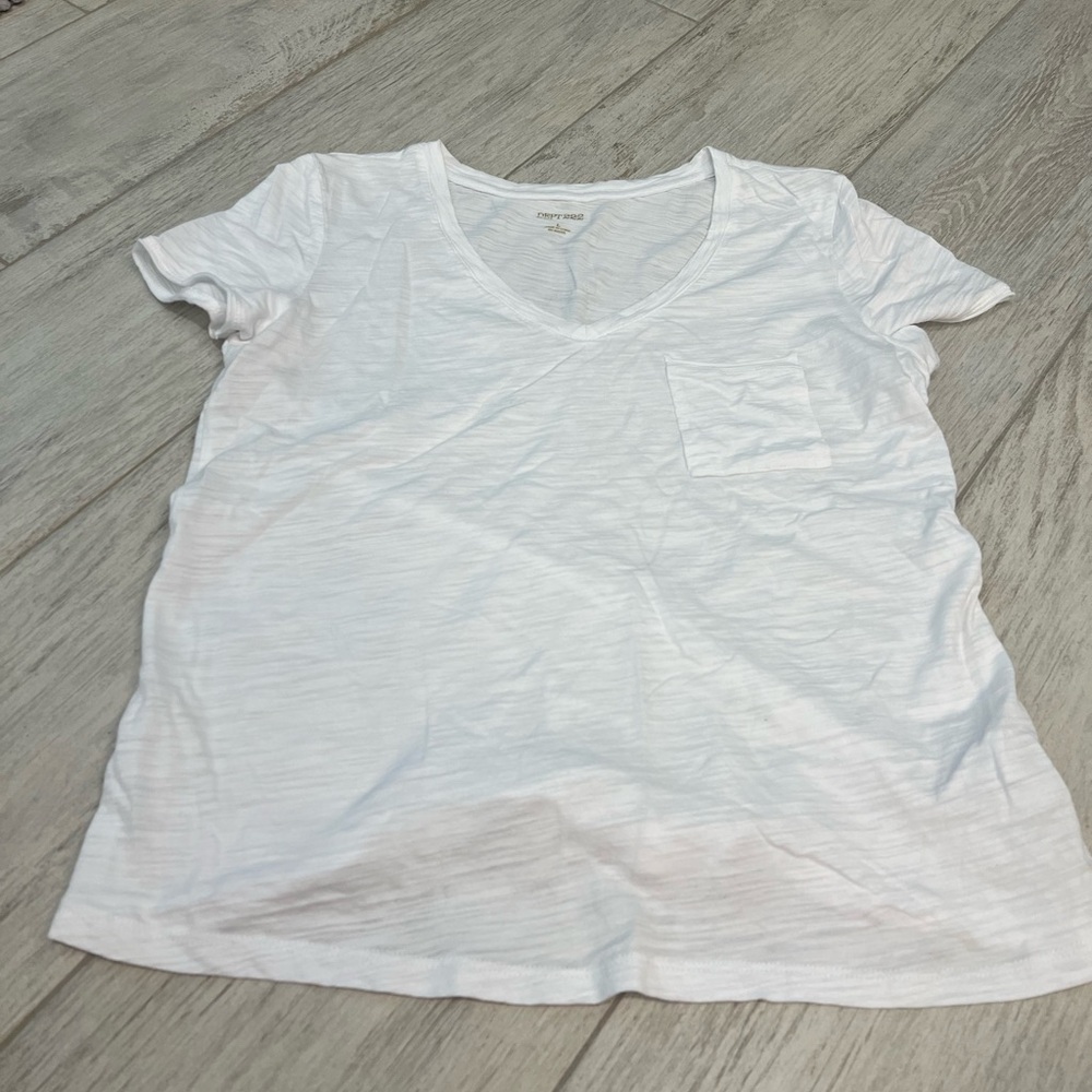 Dept 222 slub V-Neck Women's pocket tee